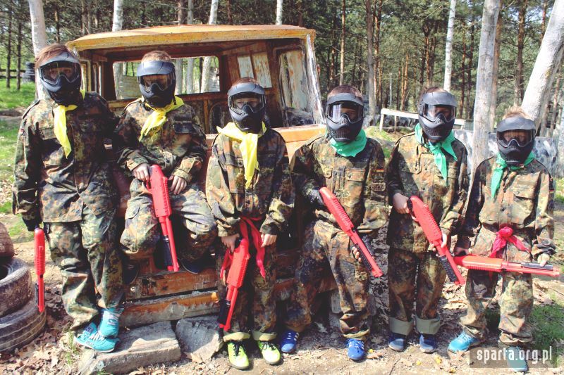 paintball_dla_dzieci Urodziny - Imprezy integracyjne, Pikniki dla Firm, Paintball, Wieczory kawalerskie, Imprezy integracyjne Częstochowa, Bełchatów, Łódź.