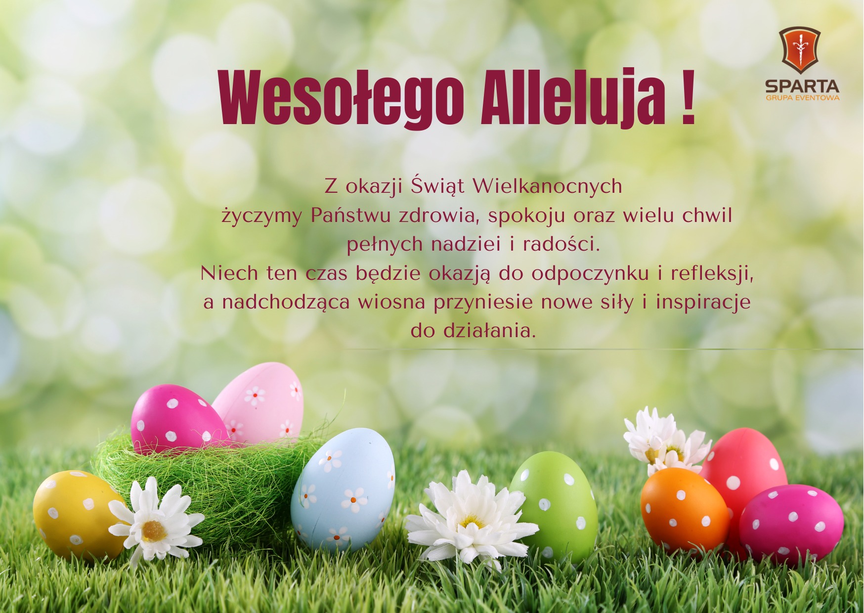 WIELKANOC%202025 Sparta - Imprezy integracyjne, Pikniki dla Firm, Paintball, Wieczory kawalerskie, Imprezy integracyjne Częstochowa, Bełchatów, Łódź.