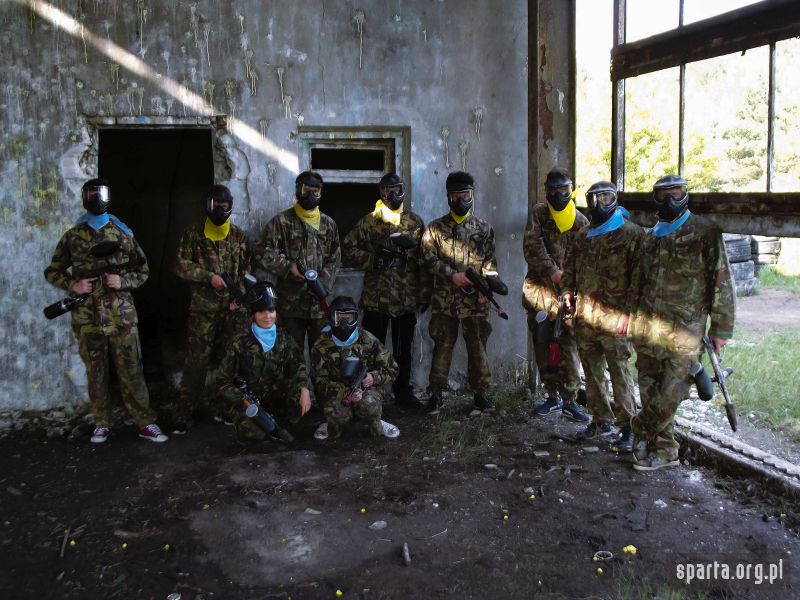 paintball na wieczorze kawalerskim 1